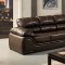 SM6041 Durres Sofa in Espresso Bonded Leather w/Options