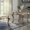 Dresden 83160 Coffee Table in Gold Tone Patina by Acme w/Options