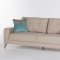 Vienza Lilyum Cream Sofa Bed in Fabric by Istikbal w/Options