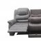 Wyatt Motion Sofa 602451 in Grey Microfiber by Coaster w/Options