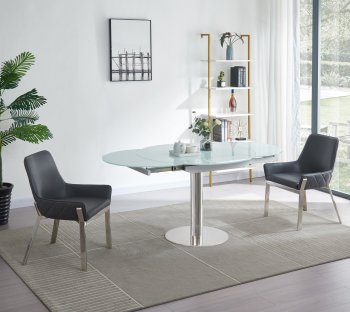 Pub Extension Dining Table by J&M w/Optional Miami Chairs [JMDS-Pub-Miami]