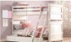 Lacey II 37680 Bunk Bed in White by Acme w/Option