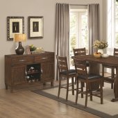 105348 Urbana 5Pc Counter Height Dining Set by Coaster w/Options