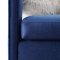 Kennedy Sofa TOV-L6126 in Navy Velvet Fabric by TOV Furniture