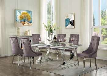 Noralie Dining Table DN00721 by Acme w/Optional Dekel Chairs [AMDS-DN00721-70143 Noralie]