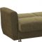 Edison Sofa Bed Convertible in Green Fabric by Empire