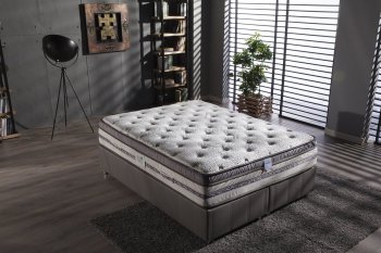 Antiaging Eurotop Mattress by Istikbal w/Options [IKMA-Antiaging Eurotop]