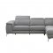 Cinque Power Recliner Sectional 8256FBR in Gray by Homelegance