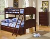 460212 Parker Bunk Bed in Dark Cappuccino by Coaster