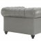 Durango Sofa TOV-S98 in Rustic Grey Leather by TOV Furniture