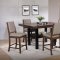 Patterson Counter Ht 5Pc Dining Set 108888 Mango Oak by Coaster