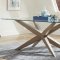 Artesia Dining Table 105151 in Grey Oak by Coaster w/Options