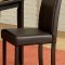 2434 Dover Dining Table by Homelegance in Black w/Options