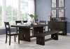 Haddie 5Pc Dining Room Set 72210 Distressed Walnut by Acme