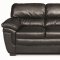 Fenmore Sofa & Loveseat Set 502951 Black Leather-Like Fabric