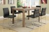 F2404 Counter Height Dining Set by Boss w/Black or White Chairs