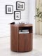 Area Set of 2 Nightstands in Walnut by Casabianca