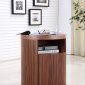 Area Set of 2 Nightstands in Walnut by Casabianca