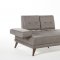 Ornella Vena Gray Sofa Bed in Fabric by Bellona w/Options