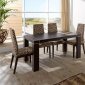 Irene Dining Table Fume Beige w/Optional Buffet & Side Chairs