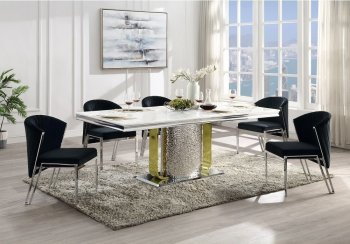 Fadri Dining Table DN01952 by Acme w/Optional DN01955 Chairs [AMDS-DN01952-DN01955 Fadri]