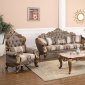 Amelia Sofa & Loveseat Set in Fabric w/Options