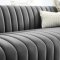 Conjure Sofa in Gray Velvet Fabric by Modway w/Options