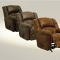 Choice of Color Bonded Leather Touch Winchester Modern Recliner