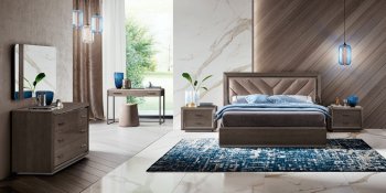 Elite Camel Night Bedroom in Silver Birch by ESF w/ Options [EFBS-Elite Camel Night]