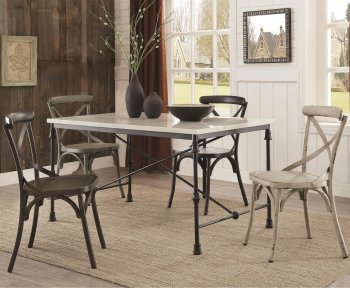 Nagel 106131 Dining Set 5Pc by Coaster w/Options [CRDS-106131-10531x Nagel]