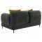 Jade Sofa & Loveseat Set 509131 in Green Chenille by Coaster