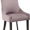 Demi Dining Chair 723 Set of 2 Pink Velvet Fabric by Meridian