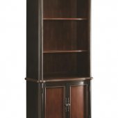 800513 Bookcase in Espresso & Chestnut by Coaster