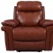 Joplin Sofa & Loveseat Set in Saddle by Leather Italia w/Options