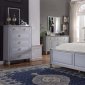 House Marchese Bedroom 28880 in Pearl Gray by Acme w/Options