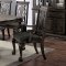 Petersburg Dining Table CM3185DG in Dark Gray w/Options