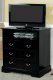 CM7815BK Laurelle TV Stand in Black