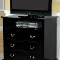 CM7815BK Laurelle TV Stand in Black