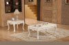 Serena Coffee Table 291 in Pearl White by Meridian w/Options