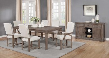 Penelope 5Pc Dining Set 108151 in Acacia by Coaster w/Options [CRDT-108151-Penelope]