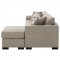 Storey Sleeper Sectional Sofa 504778 in Camel Fabric by Coaster