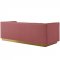 Sanguine Sofa in Dusty Rose Velvet Fabric by Modway w/Options