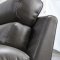 8049 Sofa in Brown Leather by ESF w/Optional Loveseat & Chair