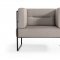 Norman Loveseat in Grey Fabric by VIG w/Optional Chair