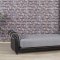 Royal Home Sofa Bed in Gray Fabric by Casamode w/Options