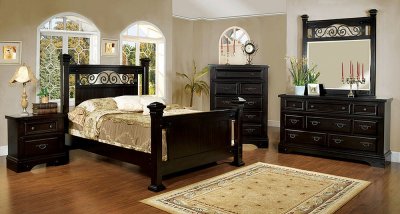 CM7496EX Sonoma Bedroom in Espresso w/Optional Casegoods