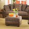 Copper Tone Chenille Traditional Living Room Sofa w/Options