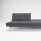 Splitback Sofa Bed w/Steel Legs by Innovation