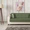 Bella Vista Sofa Bed in Green Fabric by Casamode w/Options