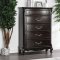 Bethesda Bedroom CM7426 in Espresso & Silver w/Options